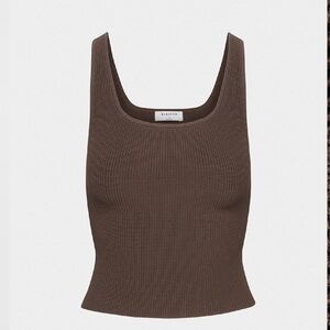 Babaton Sculpt Knit Squareneck Tank